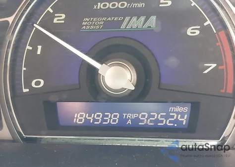 2008 Honda Civic Hybrid from USA, damaged, VIN JHMFA36288S020092